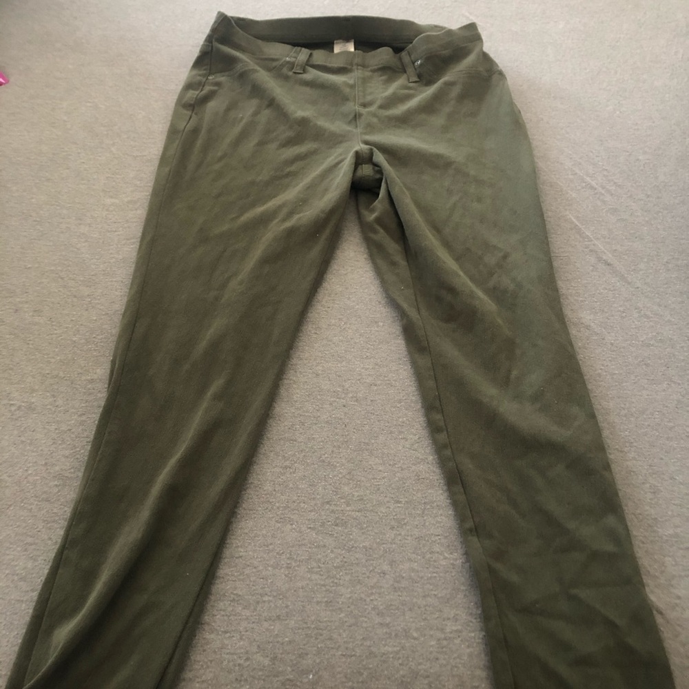 Olive Stretchy Jeggings